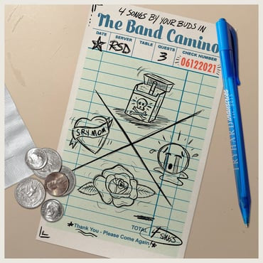 The Band Camino 4 Songs By Your Buds